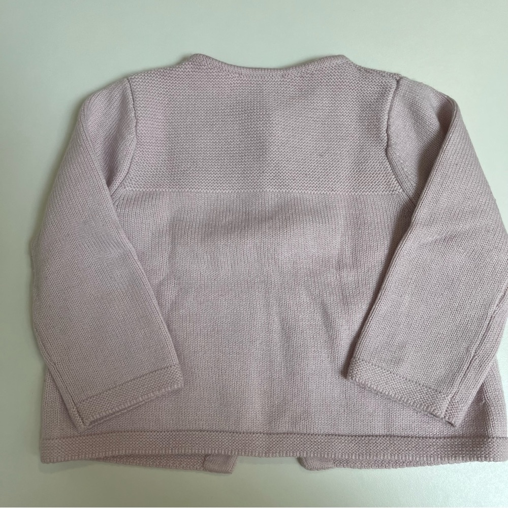 ***$8 BUNDLE*** Jacadi Pink Knit Cardigan - Picture 3 of 3